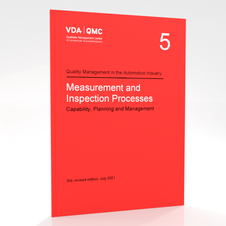 Wizualizacja okładki podręcznika VDA 5 – Measurement and Inspection Processes