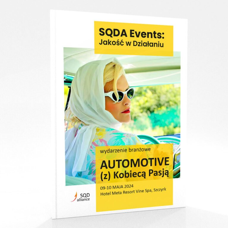 Wizualizacja okładki SQDA Events: Jakość w Działaniu Numer 01