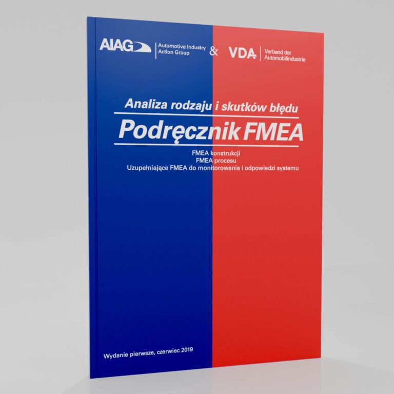 Wizualizacja okładki Podręcznika AIAG & VDA FMEA - Polska wersja językowa