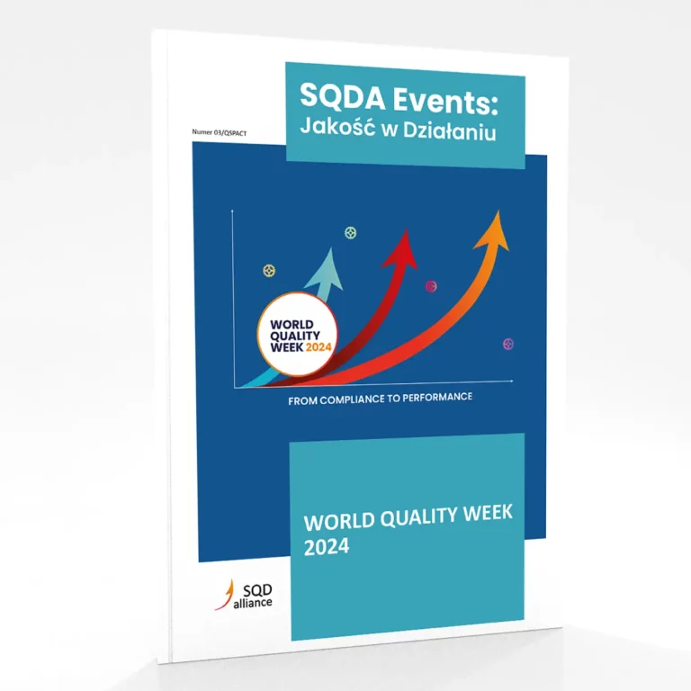 Wizualizacja okładki SQDA Events: Jakość w Działaniu
