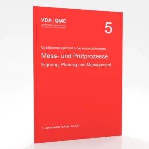 Wizualizacja podręcznika VDA 5 – Mess- und Prufprozesse