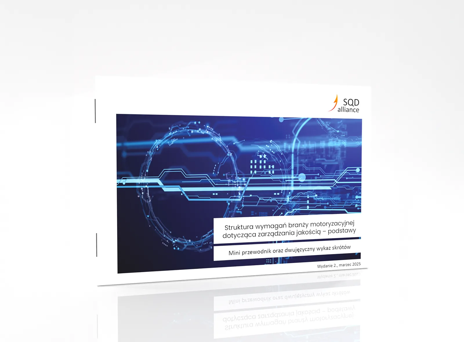 Wizualizacja okładki - Mini przewodnik oraz dwujęzyczny wykaz skrótów.