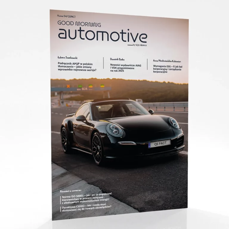 Wizualizacja okładki czasopisma Good Morning Automotive numer 04