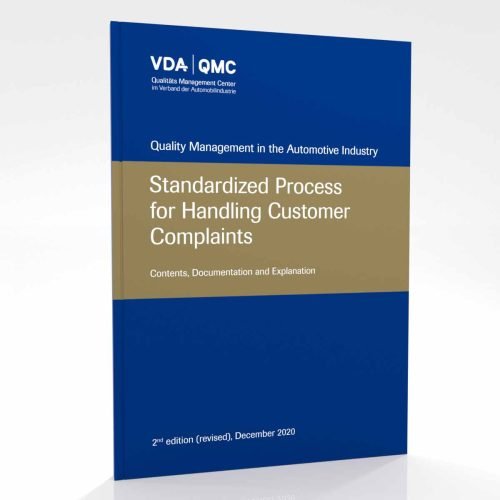 Wizualizacja okładki podręcznika Standardized Process for Handling Customer Complaints